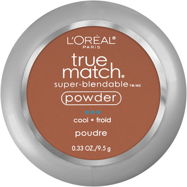 L'Oreal Paris True Match Super-Blendable Oil Free Makeup Powder, Cocoa, 0.33 oz.-CaribOnline