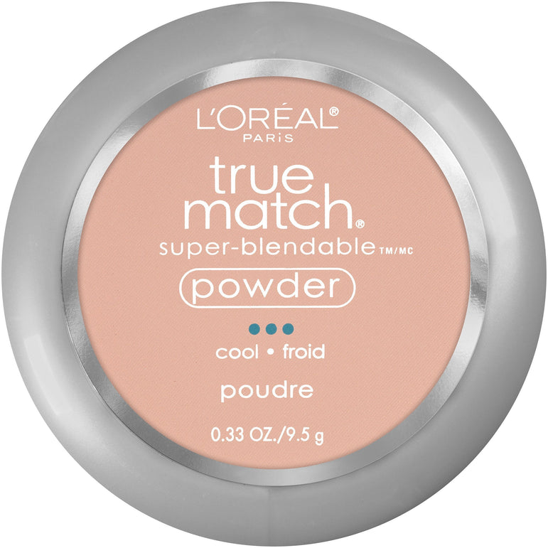 L'Oreal Paris True Match Super-Blendable Oil Free Makeup Powder, Creamy Natural, 0.33 oz.-CaribOnline