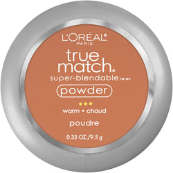 L'Oreal Paris True Match Super-Blendable Oil Free Makeup Powder, Creme Cafe, 0.33 oz.-CaribOnline