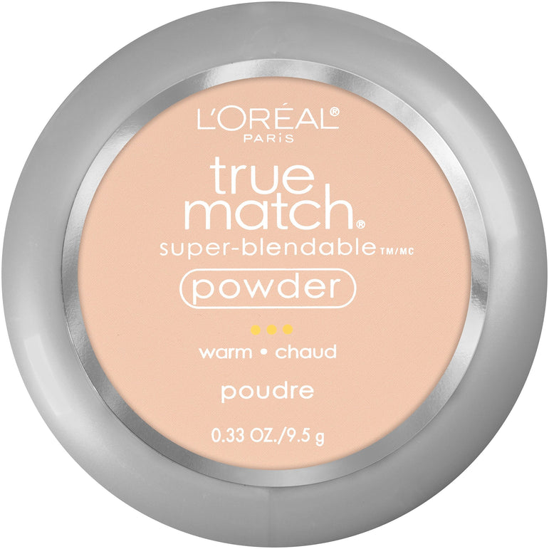 L'Oreal Paris True Match Super-Blendable Oil Free Makeup Powder, Light Ivory, 0.33 oz.-CaribOnline