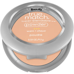 L'Oreal Paris True Match Super-Blendable Oil Free Makeup Powder, Natural Beige, 0.33 oz.-CaribOnline