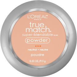L'Oreal Paris True Match Super-Blendable Oil Free Makeup Powder, Natural Buff, 0.33 oz.-CaribOnline
