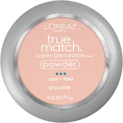 L'Oreal Paris True Match Super-Blendable Oil Free Makeup Powder, Natural Ivory, 0.33 oz.-CaribOnline