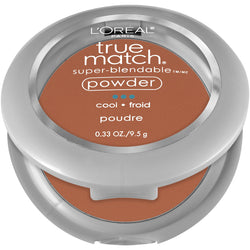 L'Oreal Paris True Match Super-Blendable Oil Free Makeup Powder, Nut Brown, 0.33 oz.-CaribOnline