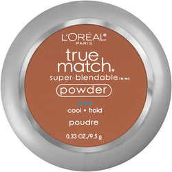 L'Oreal Paris True Match Super-Blendable Oil Free Makeup Powder, Nut Brown, 0.33 oz.-CaribOnline