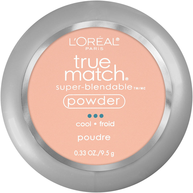 L'Oreal Paris True Match Super-Blendable Oil Free Makeup Powder, Shell Beige, 0.33 oz.-CaribOnline