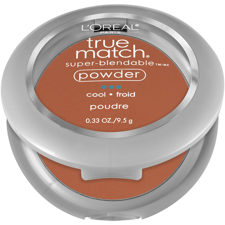 L'Oreal Paris True Match Super-Blendable Oil Free Makeup Powder, Soft Sable, 0.33 oz.-CaribOnline