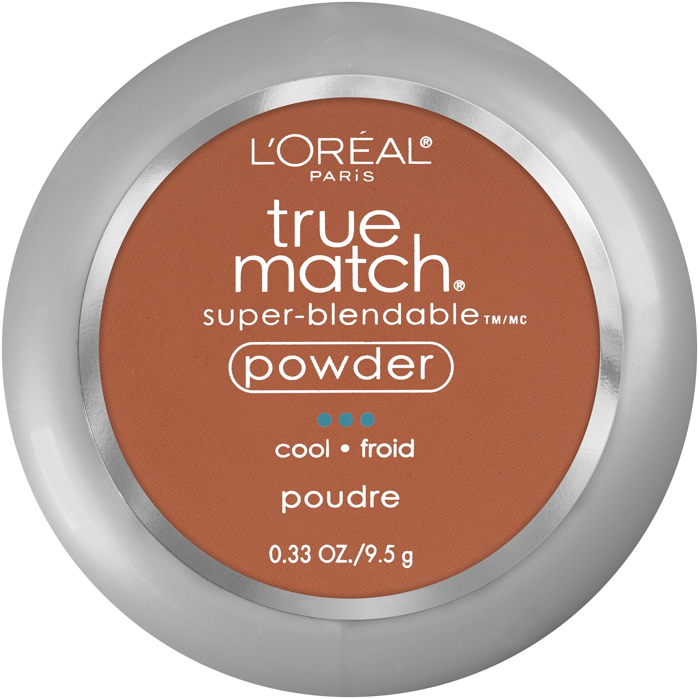 L'Oreal Paris True Match Super-Blendable Oil Free Makeup Powder, Soft Sable, 0.33 oz.-CaribOnline