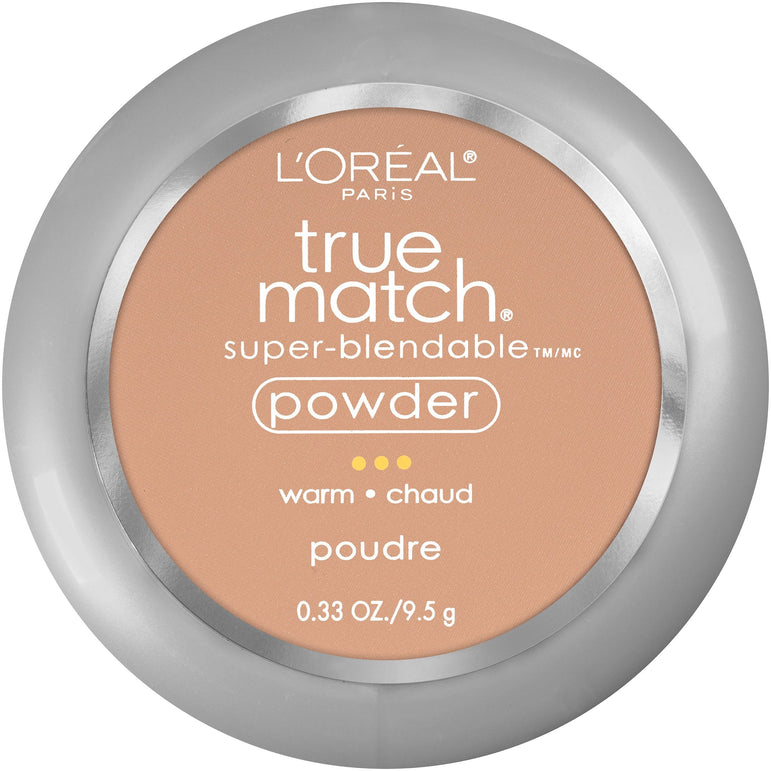 L'Oreal Paris True Match Super-Blendable Oil Free Makeup Powder, Sun Beige, 0.33 oz.-CaribOnline