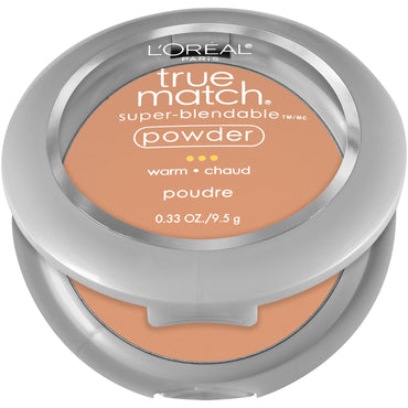 L'Oreal Paris True Match Super-Blendable Oil Free Makeup Powder, Suntan, 0.33 oz.-CaribOnline