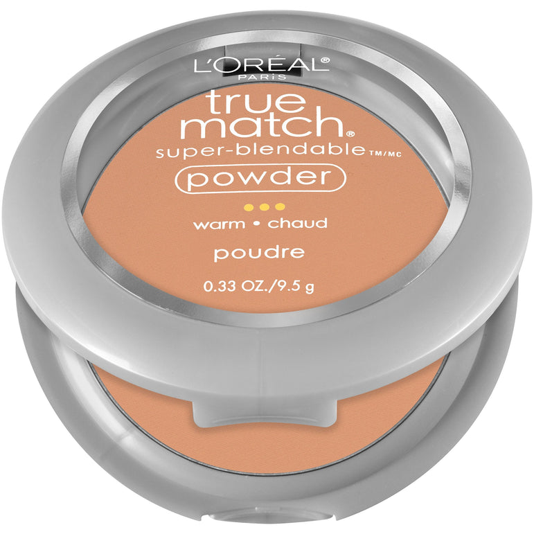 L'Oreal Paris True Match Super-Blendable Oil Free Makeup Powder, Suntan, 0.33 oz.-CaribOnline