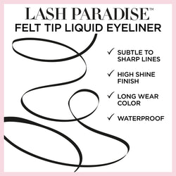 L'Oreal Paris Voluminous Lash Paradise Liquid Eyeliner, Black, 0.05 fl. oz.-CaribOnline