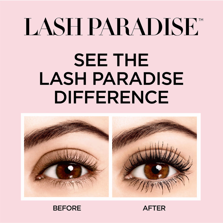 L'Oreal Paris Voluminous Lash Paradise Mascara and Primer Holiday Kit, Blackest Black and Millennial Pink, 3 count-CaribOnline