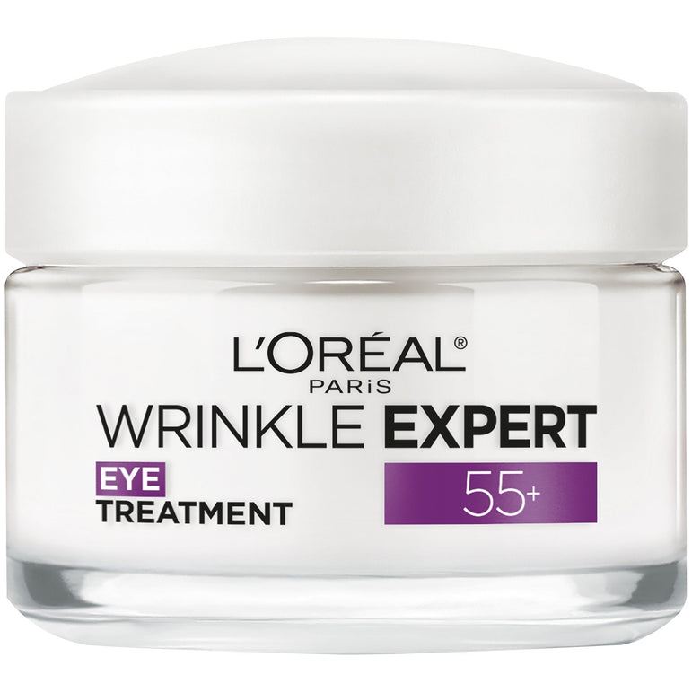 L'Oreal Paris Wrinkle Expert 55+ Anti-Wrinkle Eye Treatment, 0.5 oz.-CaribOnline
