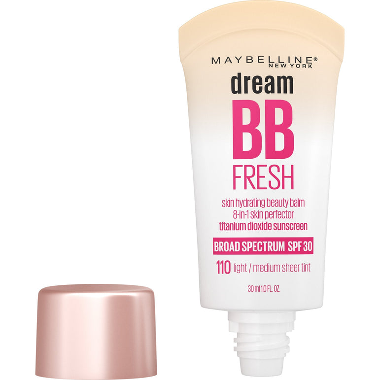 Maybelline Dream Fresh BB Cream 8 in 1 Skin Perfector, Light/Medium, 1 fl. oz.-CaribOnline