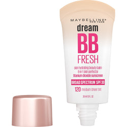 Maybelline Dream Fresh BB Cream 8 in 1 Skin Perfector, Medium, 1 fl. oz.-CaribOnline