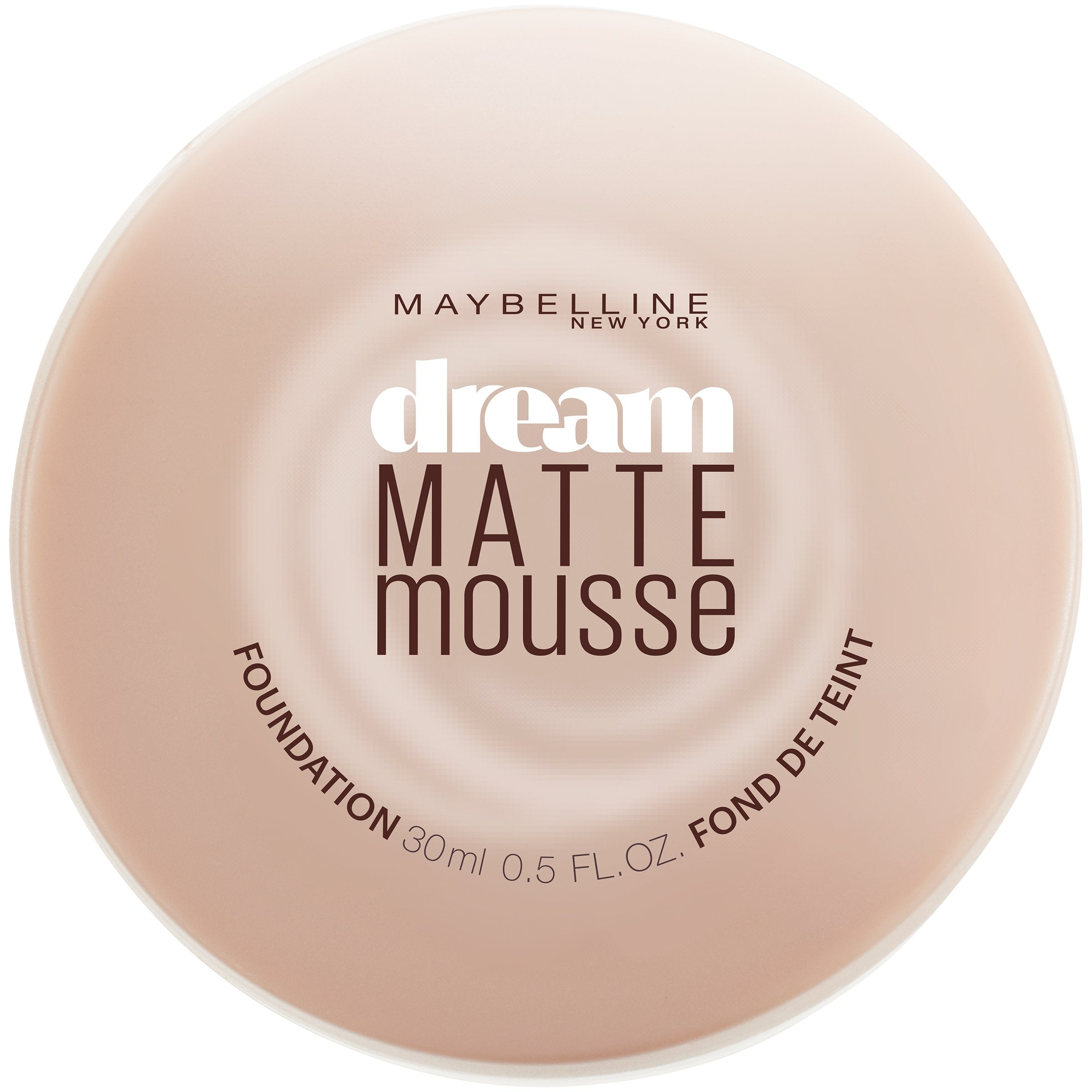 Maybelline Dream Matte Mousse Foundation, Creamy Natural, 0.64 oz.-CaribOnline