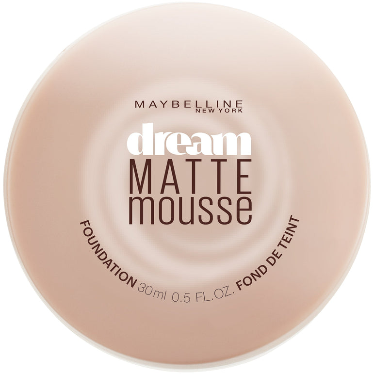Maybelline Dream Matte Mousse Foundation, Porcelain Ivory, 0.64 oz.-CaribOnline