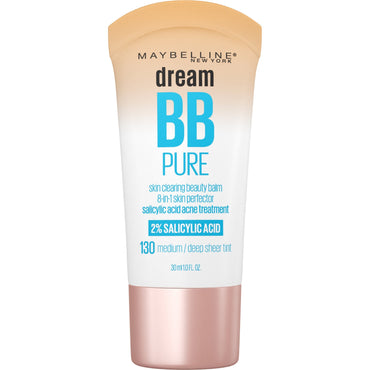 Maybelline Dream Pure BB Cream 8-in-1 Skin Perfector, Medium/Deep, 1 fl. oz.-CaribOnline