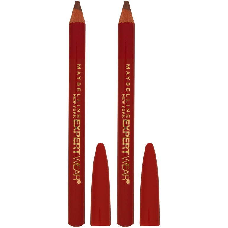 Maybelline Expert Wear Twin Brow & Eye Pencils, Light Brown, 0.06 oz.-CaribOnline