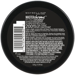 Maybelline Facestudio Master Chrome Metallic Highlighter Makeup, Molten Topaz, 0.19 oz.-CaribOnline