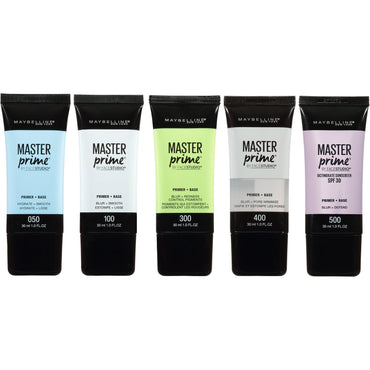 Maybelline Facestudio Master Prime Primer Makeup, Blur + Redness Control Pigments, 1 fl. oz.-CaribOnline