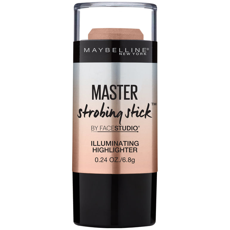 Maybelline Facestudio Master Strobing Stick Highlighter, Medium - Nude Glow, 0.24 oz.-CaribOnline