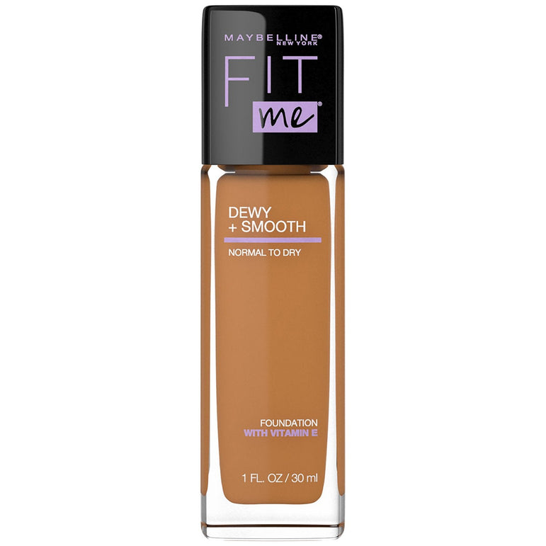 Maybelline Fit Me Dewy + Smooth Liquid Foundation Makeup with SPF 18, Coconut, 1 fl. oz.-CaribOnline