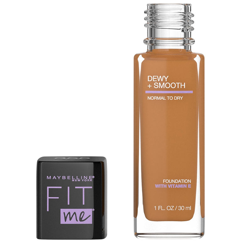 Maybelline Fit Me Dewy + Smooth Liquid Foundation Makeup with SPF 18, Coconut, 1 fl. oz.-CaribOnline