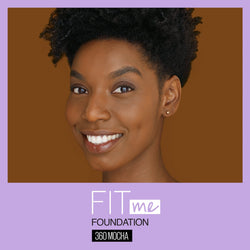 Maybelline Fit Me Dewy + Smooth Liquid Foundation Makeup with SPF 18, Mocha, 1 fl. oz.-CaribOnline