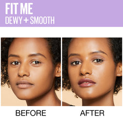 Maybelline Fit Me Dewy + Smooth Liquid Foundation Makeup with SPF 18, Sun Beige, 1 fl. oz.-CaribOnline