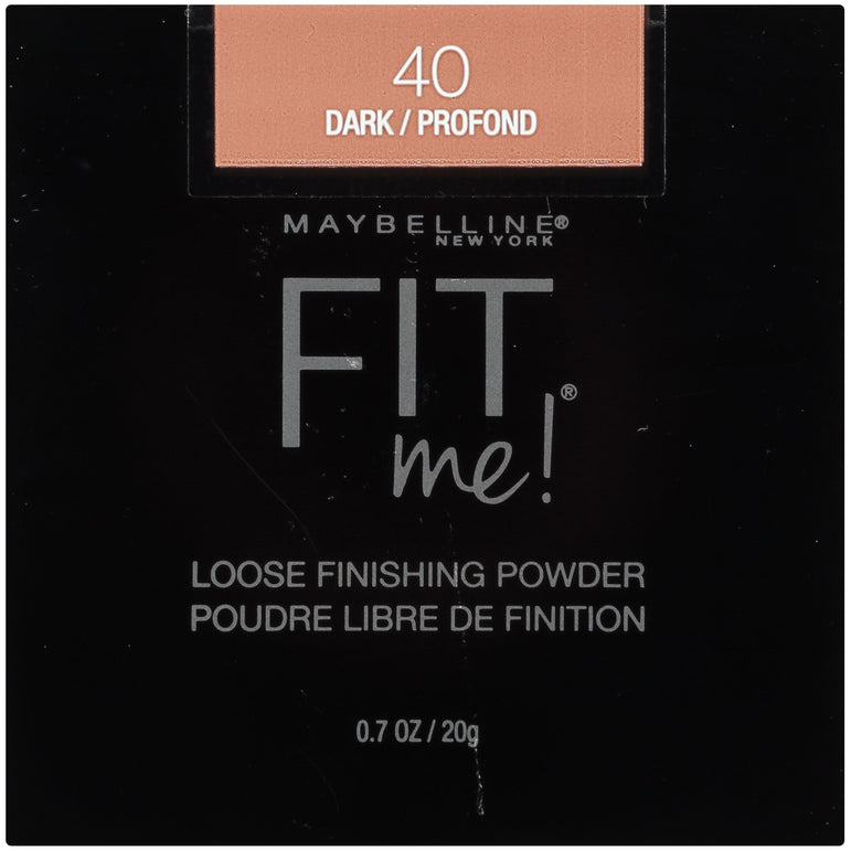 Maybelline Fit Me Loose Finishing Powder, Dark, 0.7 oz.-CaribOnline