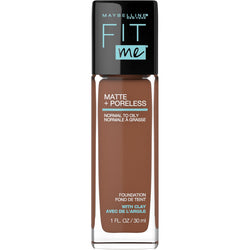 Maybelline Fit Me Matte + Poreless Liquid Foundation Makeup, Deep Bronze, 1 fl. oz.-CaribOnline