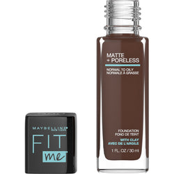 Maybelline Fit Me Matte + Poreless Liquid Foundation Makeup, Espresso, 1 fl. oz.-CaribOnline