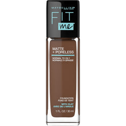Maybelline Fit Me Matte + Poreless Liquid Foundation Makeup, Java, 1 fl. oz.-CaribOnline