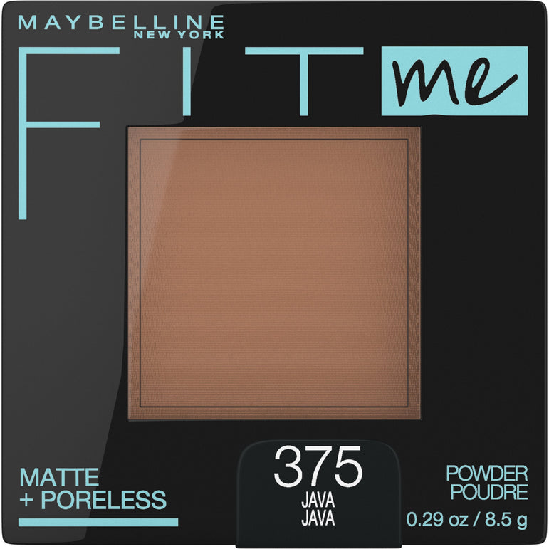 Maybelline Fit Me Matte + Poreless Pressed Face Powder Makeup, Java, 0.29 oz.-CaribOnline