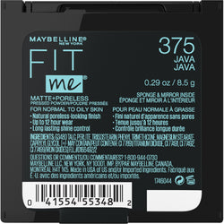 Maybelline Fit Me Matte + Poreless Pressed Face Powder Makeup, Java, 0.29 oz.-CaribOnline