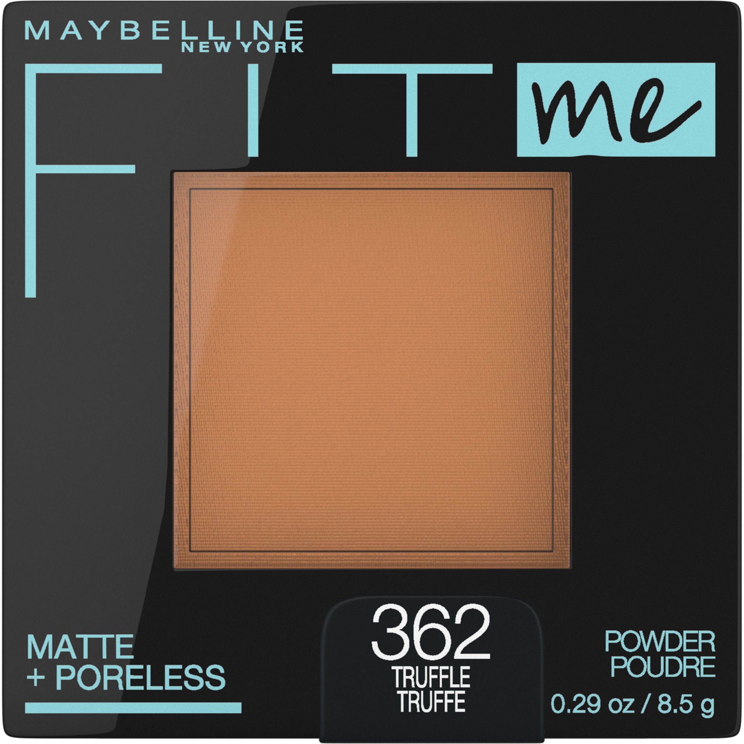 Maybelline Fit Me Matte + Poreless Pressed Face Powder Makeup, Truffle, 0.29 oz.-CaribOnline
