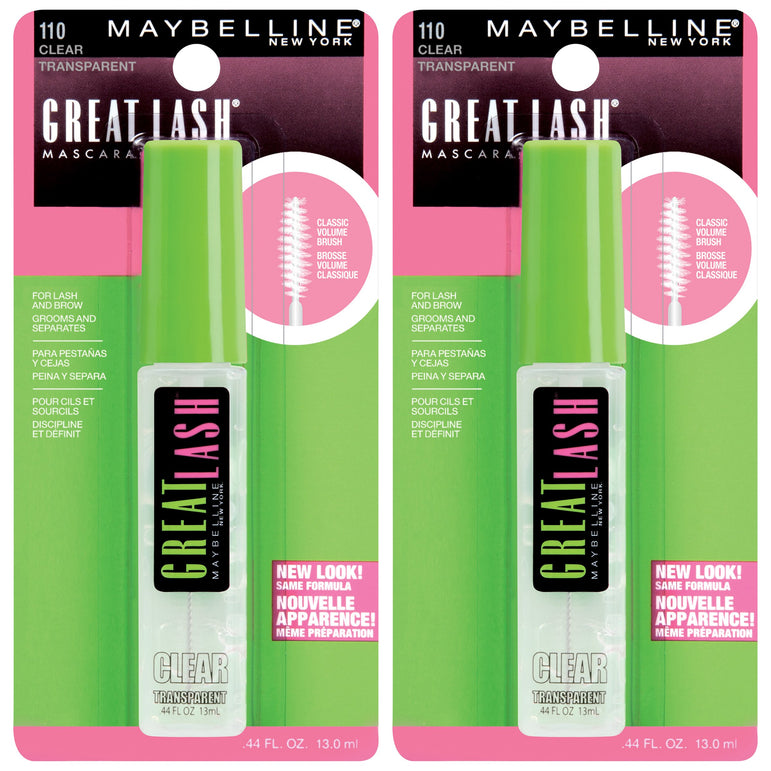 Maybelline Great Lash Clear Mascara, Clear, 2 count-CaribOnline