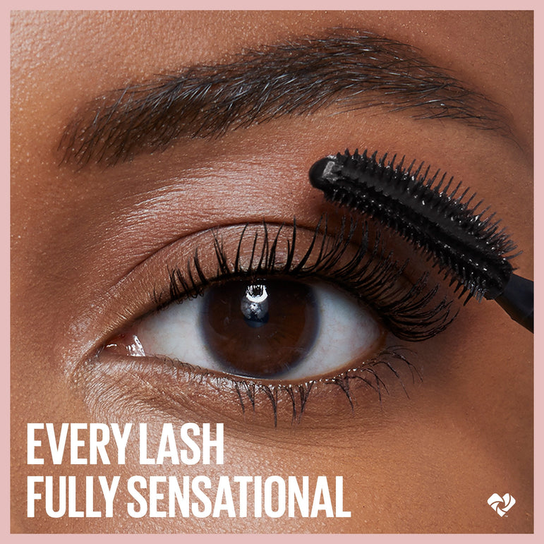 Maybelline Lash Sensational Washable Mascara Makeup, Blackest Black, 0.32 fl. oz.-CaribOnline