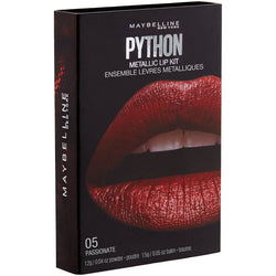 Maybelline Lip Studio Python Metallic Lip Kit, Passionate, 0.09 oz.-CaribOnline