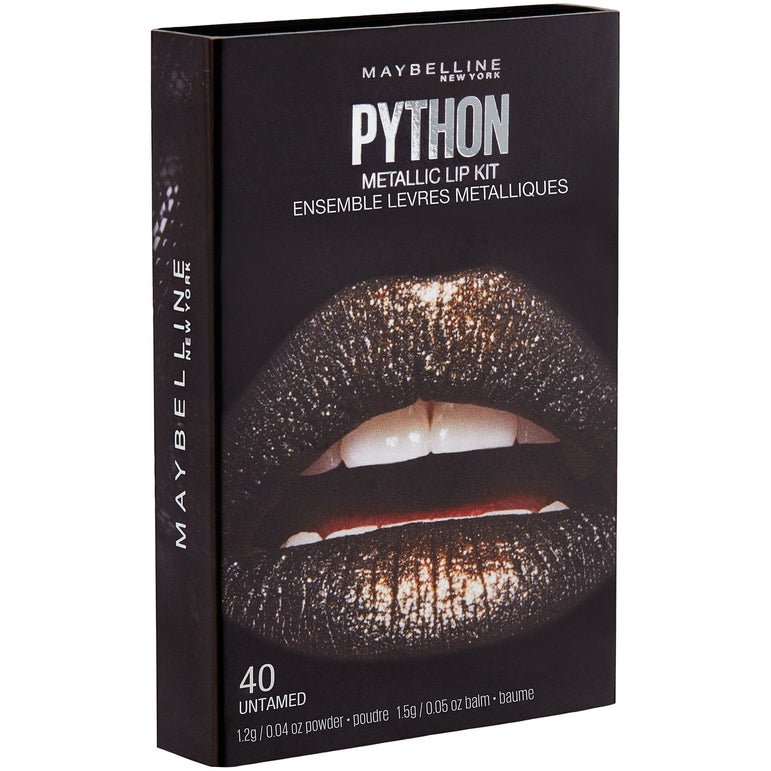 Maybelline Lip Studio Python Metallic Lip Kit, Untamed, 0.09 oz.-CaribOnline