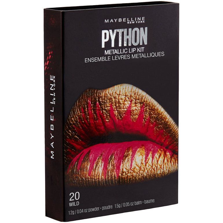 Maybelline Lip Studio Python Metallic Lip Kit, Wild, 0.09 oz.-CaribOnline