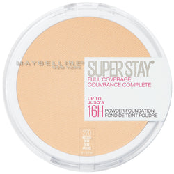 Maybelline Super Stay Full Coverage Powder Foundation Makeup, Matte Finish, Natural Beige, 0.21 fl. oz.-CaribOnline