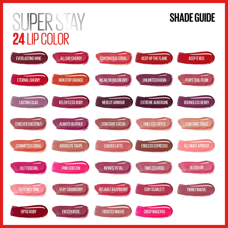 Maybelline SuperStay 24 2-Step Liquid Lipstick Makeup, Absolute Taupe, 1 kit-CaribOnline