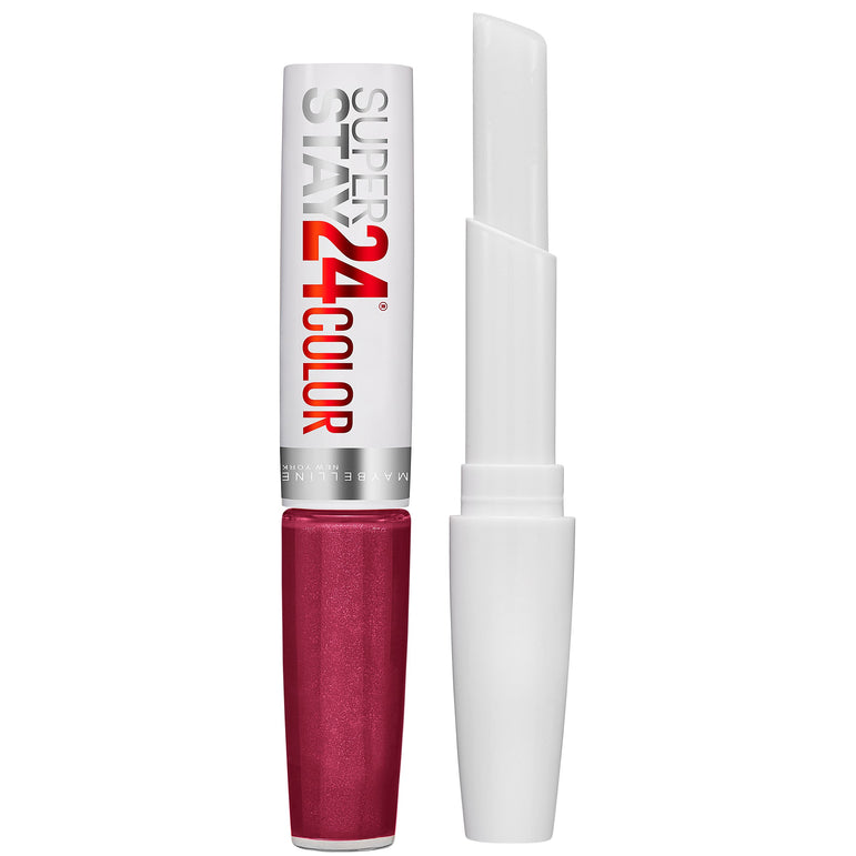 Maybelline SuperStay 24 2-Step Liquid Lipstick Makeup, Always Heather, 1 kit-CaribOnline