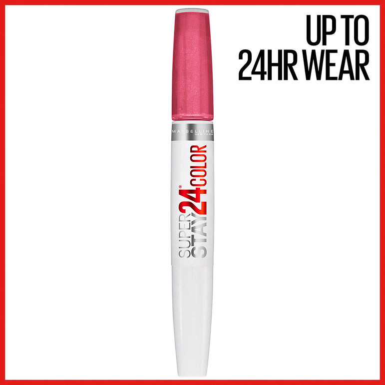 Maybelline SuperStay 24 2-Step Liquid Lipstick Makeup, Blush On, 1 kit-CaribOnline