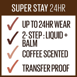 coffee makeup, crush edition liquid caramel 24® lipstick 2-step Superstay