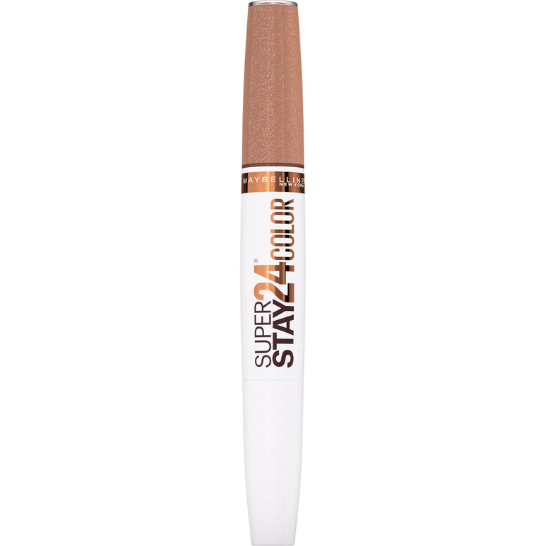 Maybelline SuperStay 24 2-Step Liquid Lipstick Makeup, Coffee Edition, Chai Once More, 0.077 fl. oz.-CaribOnline