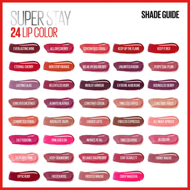 Maybelline SuperStay 24 2-Step Liquid Lipstick Makeup, Endless Espresso, 1 kit-CaribOnline